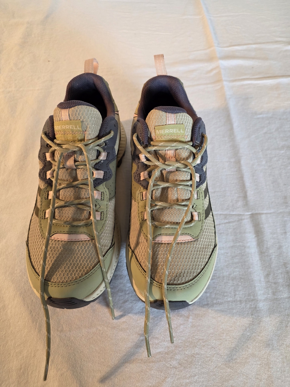Merrell Women’s Olive Green Trail Sneakers, Waterproof